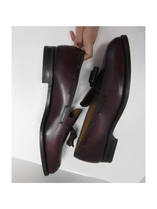 Alden Shoes 11.5 D Red Tassel Loafer Leather 663 Goodyear Welt USA main image 7